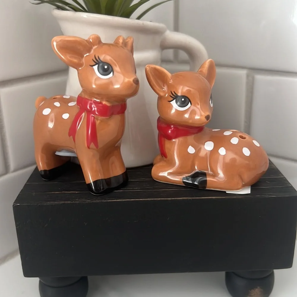 Cute 🎄Raindeer Salt & Pepper🎄
